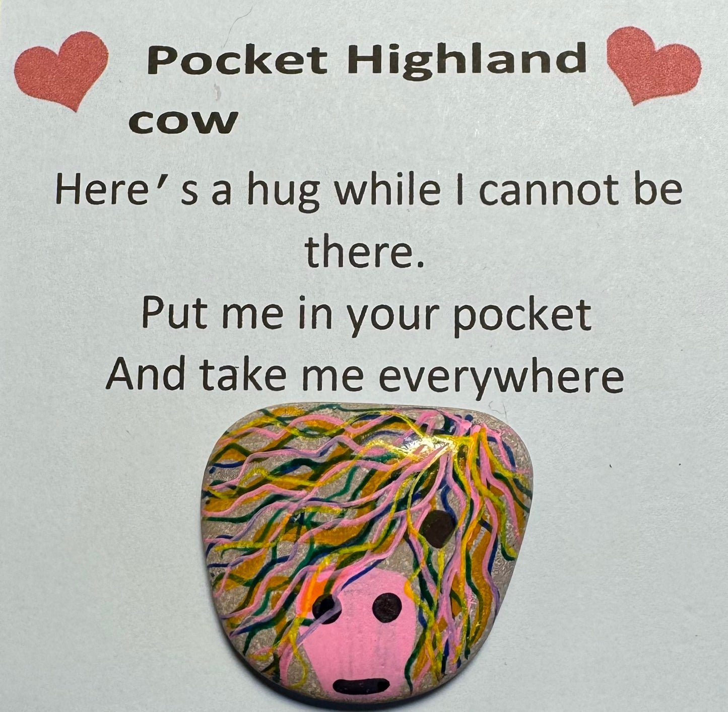 Pocket highland cow