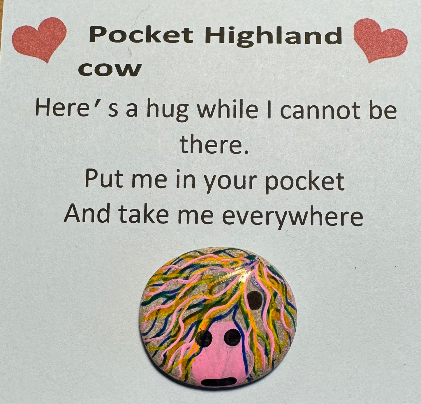 Pocket highland cow