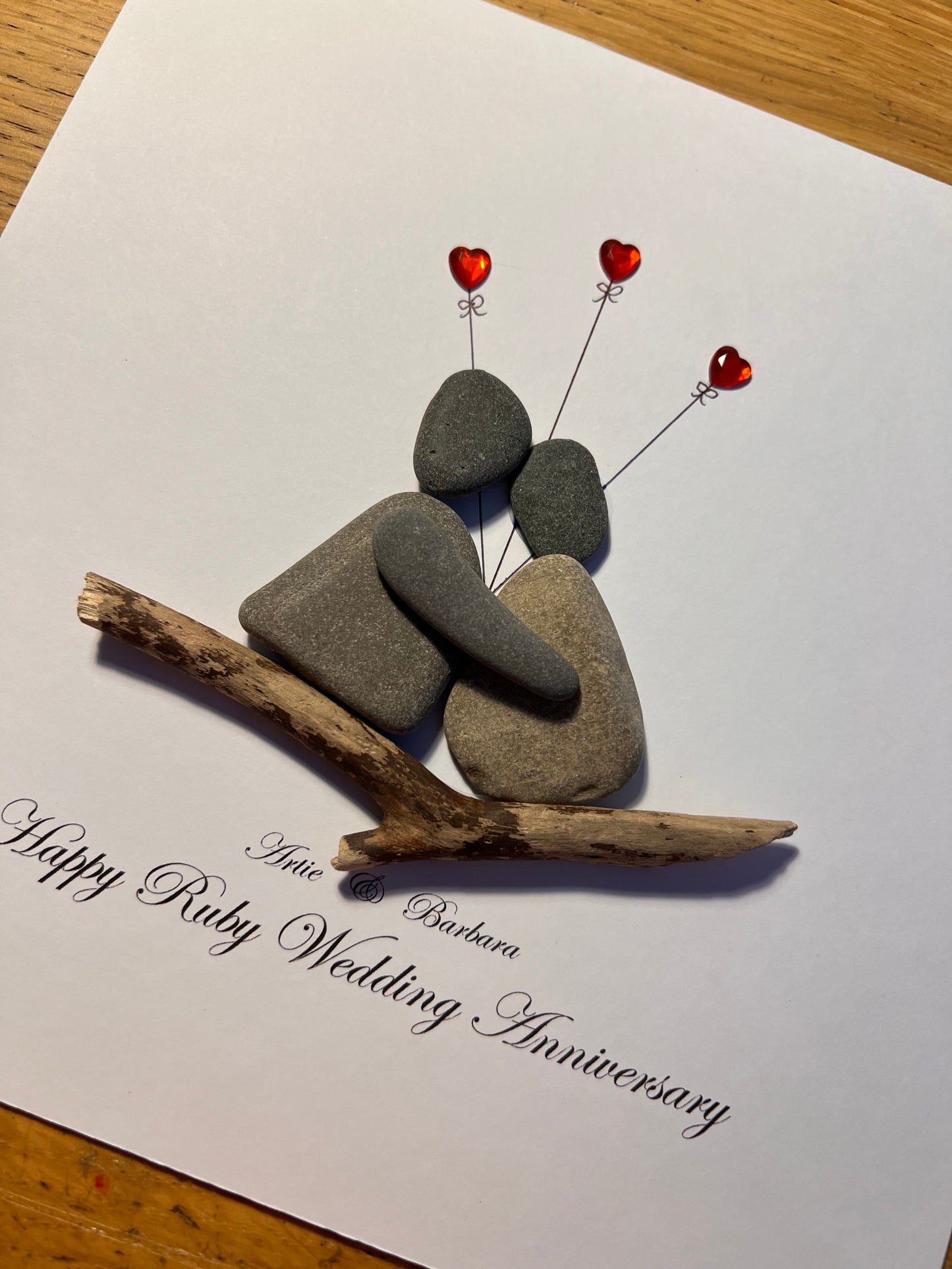 Personalised Anniversary frame