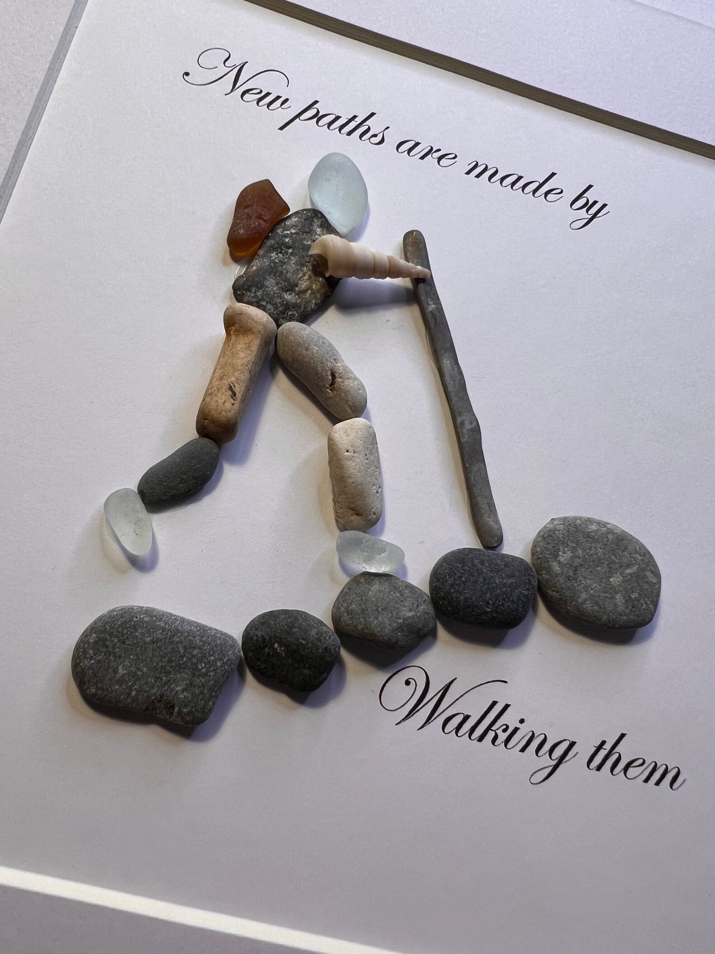 New paths sea glass frame