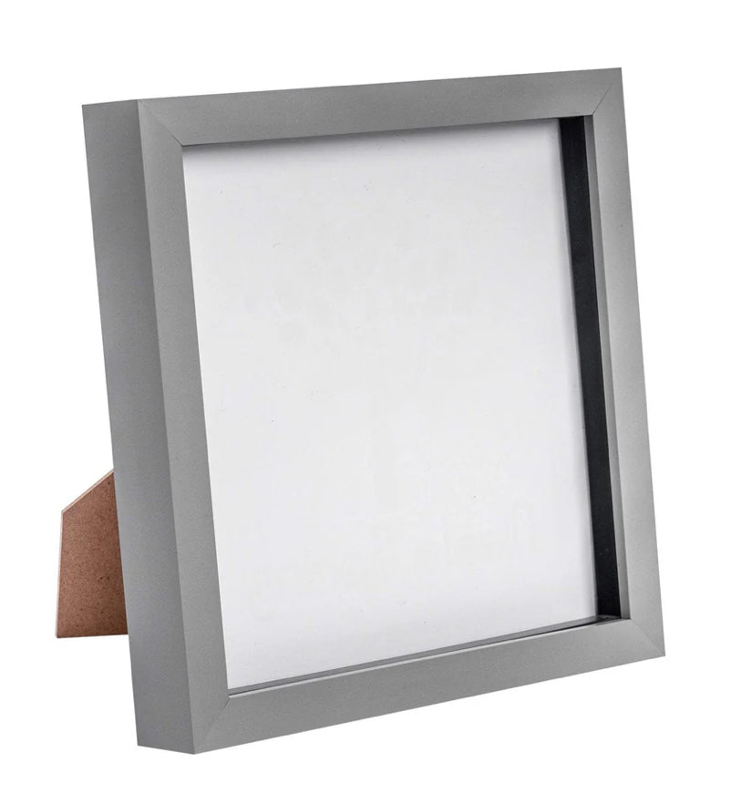 Sea glass wild flowers frame