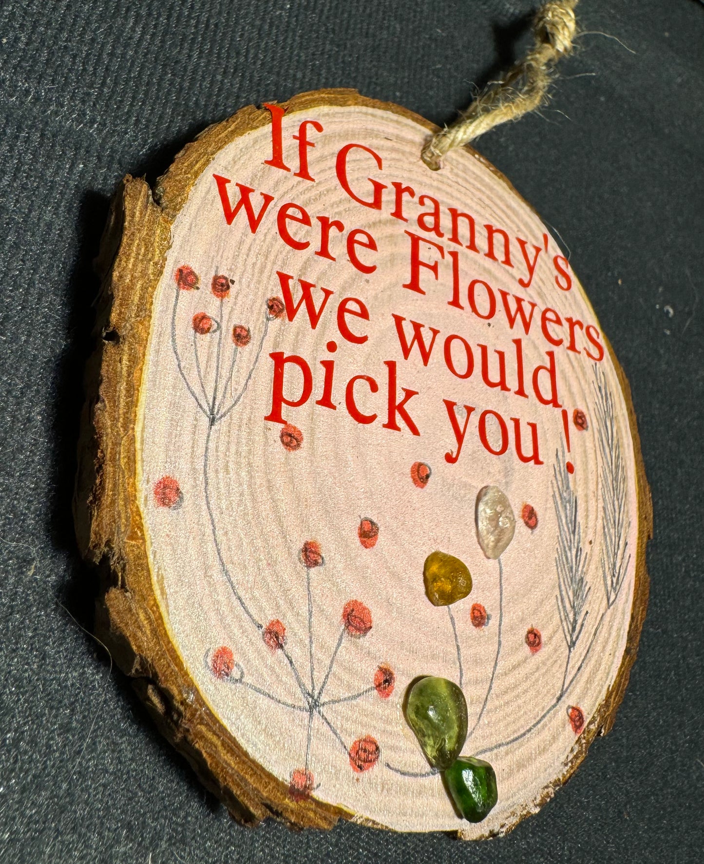Grandma, Gran, Granny log art
