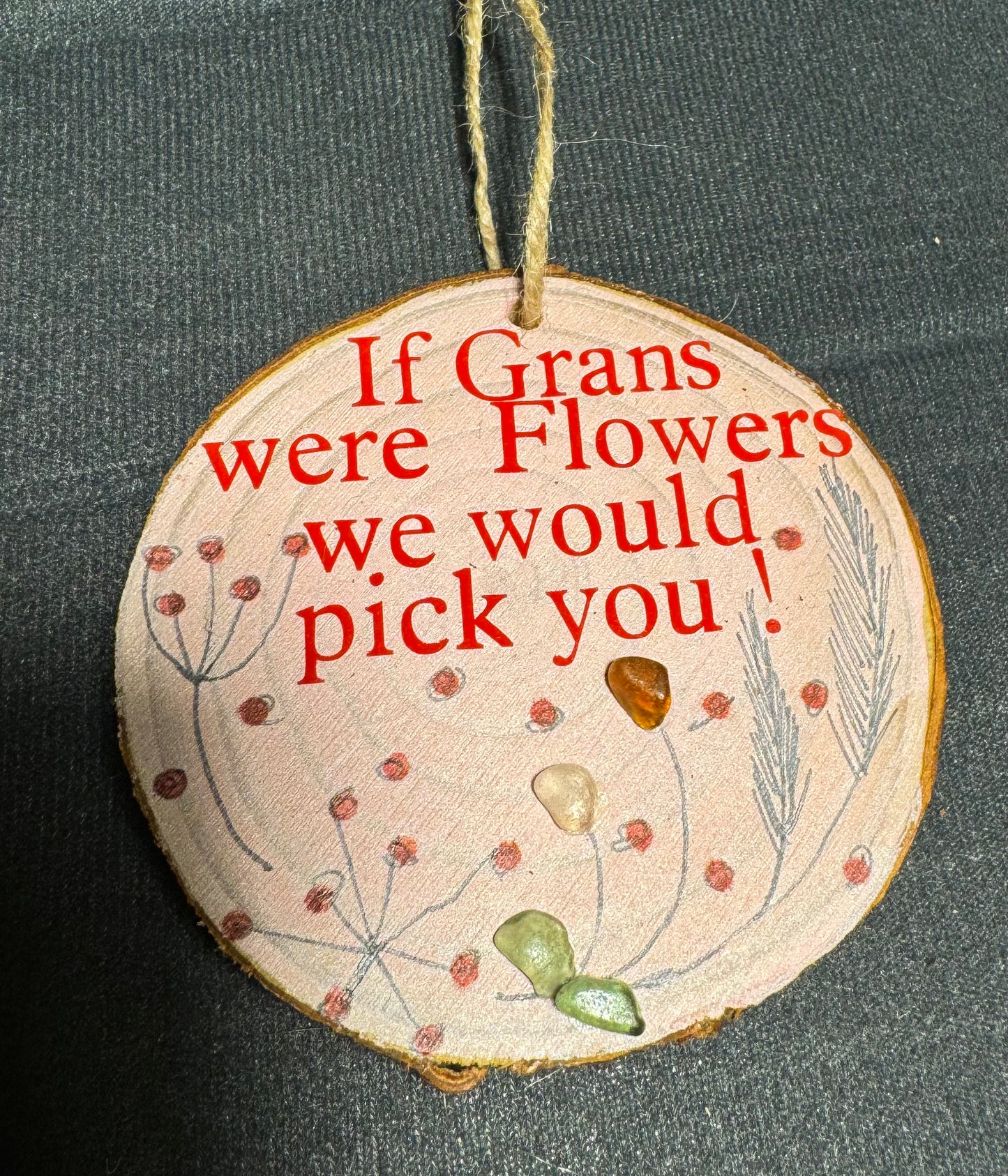 Grandma, Gran, Granny log art