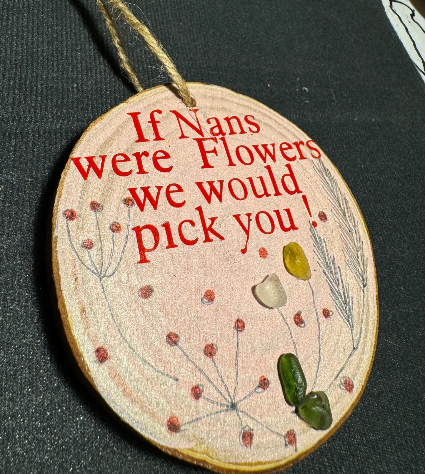 Nanas, Nannas, Nans, Nanny Log Art