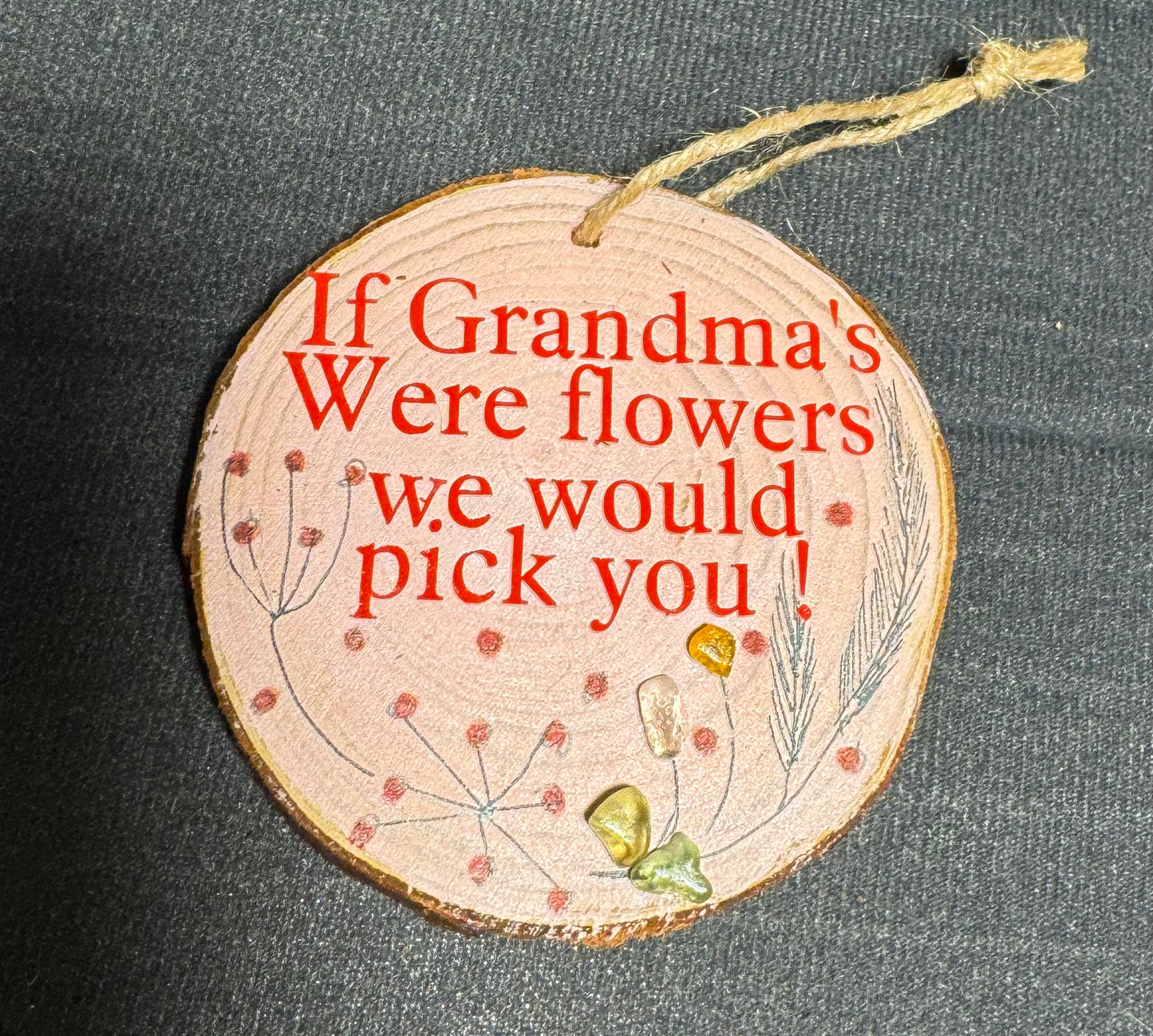 Grandma, Gran, Granny log art