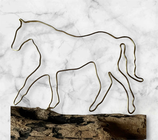 Horse Wire silhouette